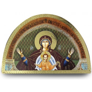 TAVOLETTE - Tavola Madonna Arco- 18 x 12 cm