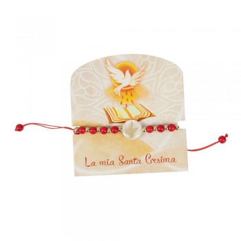 CRESIMA - Bracciale Rosario Colomba Madreperlata Spirito...