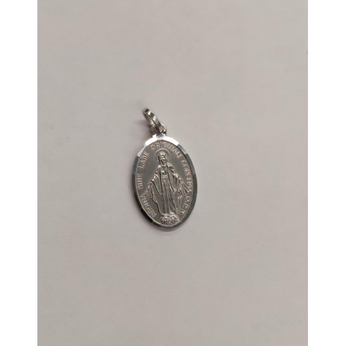 MEDAGLIA - Medaglia Miracolosa Argento Grande cm 2,5