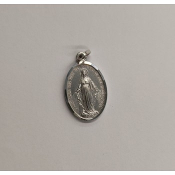 MEDAGLIA - Medaglia Miracolosa Argento Grande cm 2,5... 2