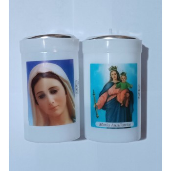 CERI E LUMINI - Lumino Cera 30T Volto di Maria e Maria...