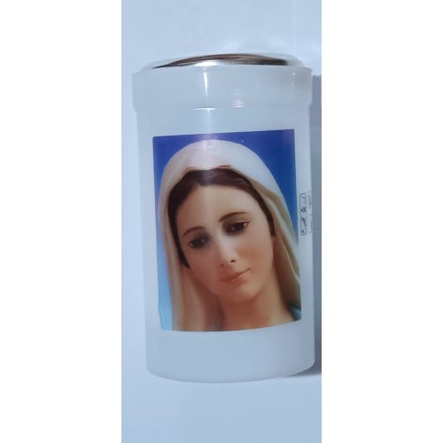 CERI E LUMINI - Lumino Cera 30T Volto di Maria e Maria Ausiliatrice