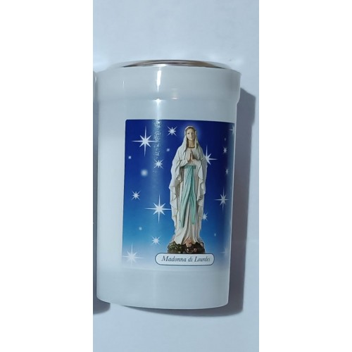 CERI E LUMINI - Lumino Cera 30T Madonna del Rosario, Lourdes, S.Maria prega per noi