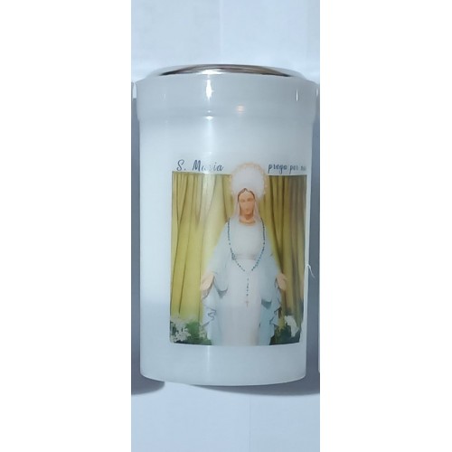 CERI E LUMINI - Lumino Cera 30T Madonna del Rosario, Lourdes, S.Maria prega per noi