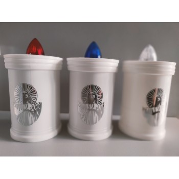 Lumino elettrico 75 gg bianco Luce Blu 2