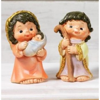 NATALE - Sacra Famiglia Simpatica Colorata