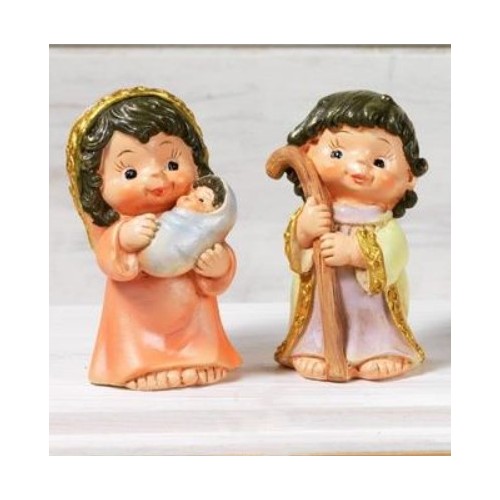 NATALE - Sacra Famiglia Simpatica﻿ Colorata