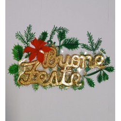NATALE - Scritta Addobbo Buone Feste