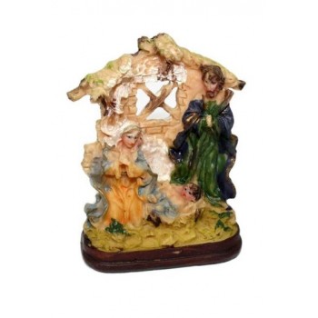 NATALE - Blocco Presepe Capanna