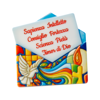 CRESIMA - Quadretto Sagomato effetto Ceramica rilievi...