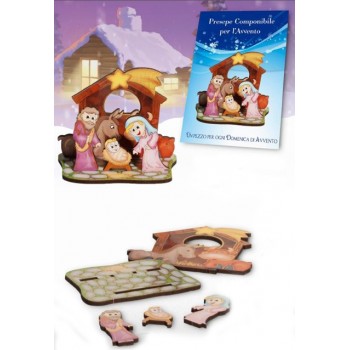 NATALE- Presepe Componibile Avvento