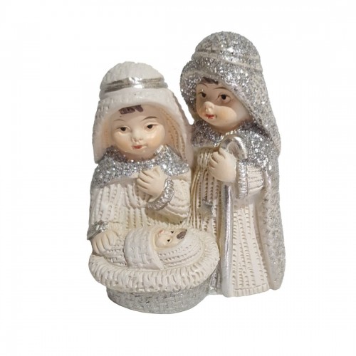 NATALE - Blocco Natività Simpatica Brillantinata