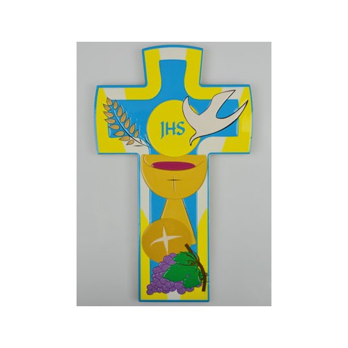 COMUNIONE - Croce Colorata JHS