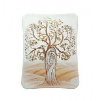 Quadretto Albero della vita colorato