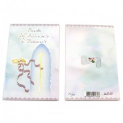 Libretto ricordo Anniversario Matrimonio 10x15 cm