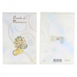 Libretto ricordo Matrimonio 10x15 cm