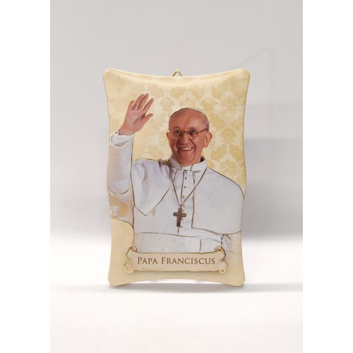Tavoletta Papa Francesco Beige Piccola