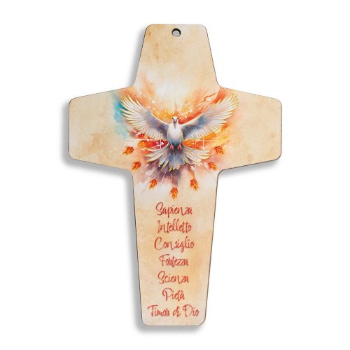 CRESIMA - Croce Legno Diploma Ricordo