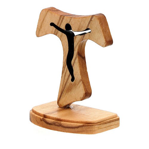 Tau da base in legno di ulivo
