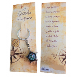 PORTACHIAVI - La Bussola della Pace