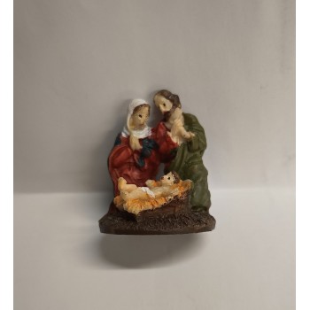 NATALE - Nativita' Mini Colorata Resina 4,4X3.5 CM