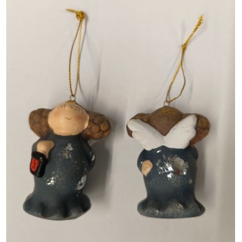 ANGELI - Angelo Simpatico con Boccoli in Terracotta