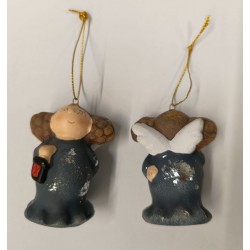 ANGELI - Angelo Simpatico con Boccoli in Terracotta