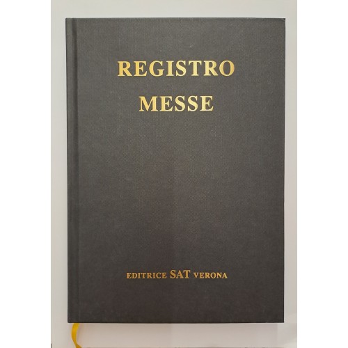 Quaderno Registro Messe