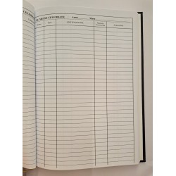 Quaderno Registro Messe