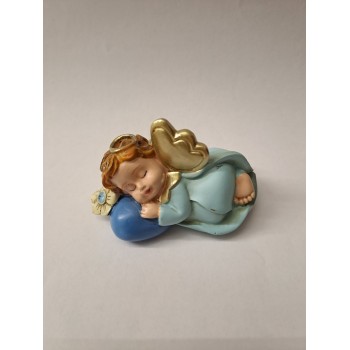 ANGELI - Angelo Azzurro in resina con "Brillantino"