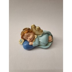 ANGELI - Angelo Azzurro in resina con "Brillantino"