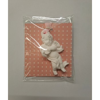 ANGELI - Angelo Gessetto da Appendere fondo Rosa