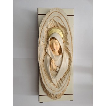 QUADRO - Quadretto sacro Volto di Maria in Resina