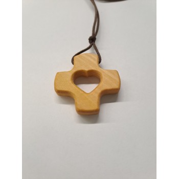 CROCE da COLLO - Croce Cuore Inciso 2