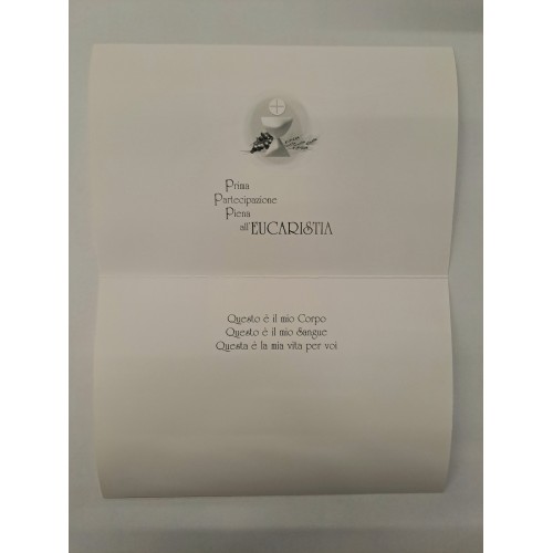 COMUNIONE - Biglietto Auguri