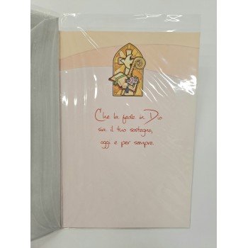 CRESIMA - Biglietto Auguri con Frase imbustato singolarmente 2