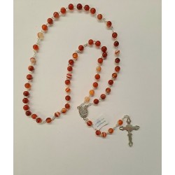 Rosario Corniola e argento
