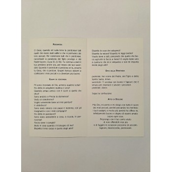 CONFESSIONE - Pieghevole Rito della Confessione 2
