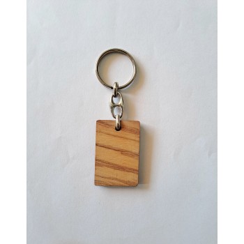 PORTACHIAVI - Porta Chiavi scritta "Jesus" Legno Ulivo 2