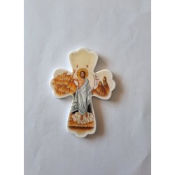 CROCE - Croce da Appendere e da Appoggio Gesù Risorto