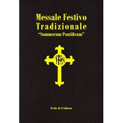Messale Festivo Tradizionale in pelle - Latino e italiano