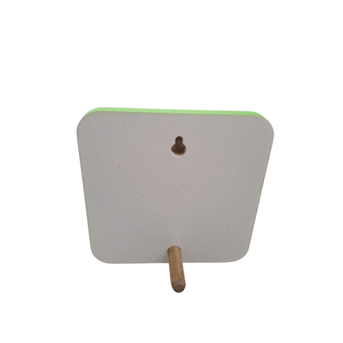 Quadretto Legno Colorato Amicizia 10x10 cm