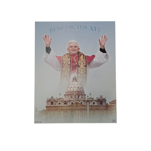 Poster Papa Benedetto XVI misura 20x25