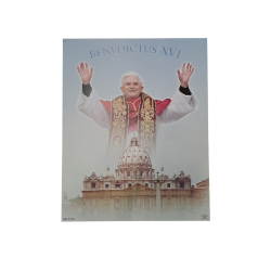 Poster Papa Benedetto XVI misura 20x25