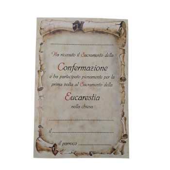 COMUNIONE e CRESIMA -  Croce con Colomba e Calice 2