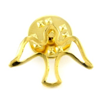 SPILLA - Spilla Colomba Dorata 2