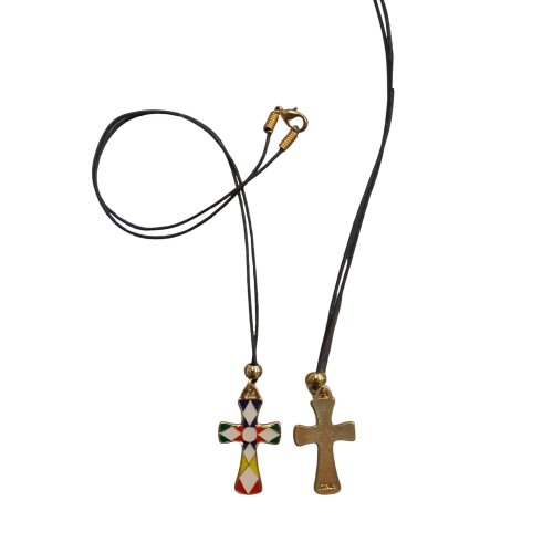 CROCE - Collana croce Missionaria Smaltata