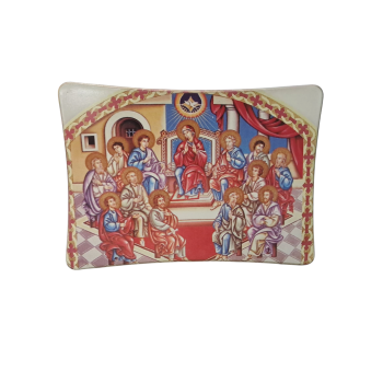 TAVOLETTA - Ascesa dello Spirito Santo su Maria e gli...