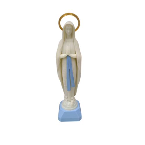 STATUA - Madonna in plastica fosforescente