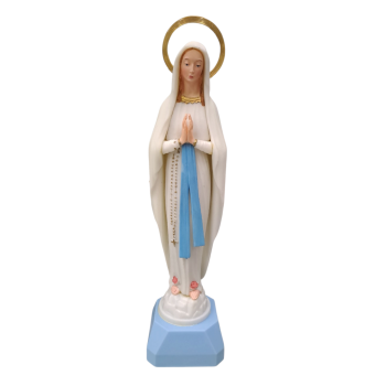 STATUA - Madonna Plastica Colorata